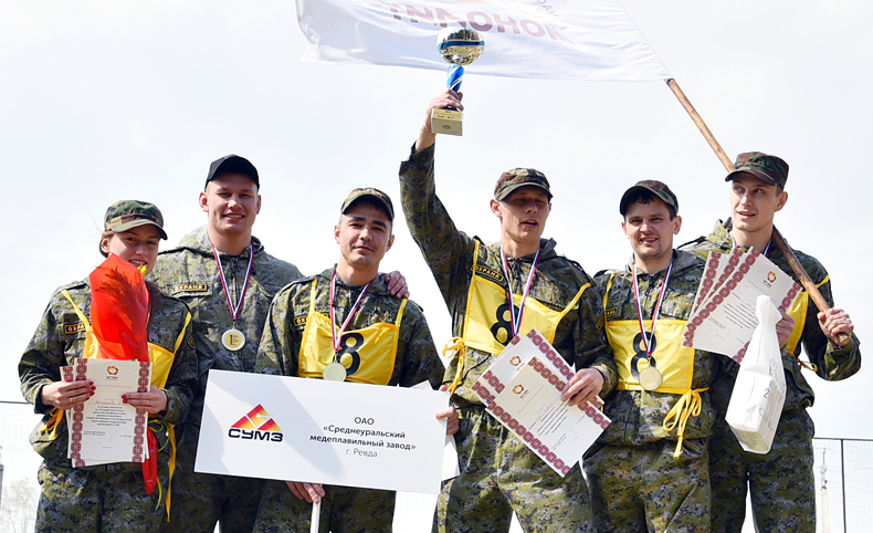 Команда СУМЗа в шестой раз завоевала Кубок охранного многоборья УГМК