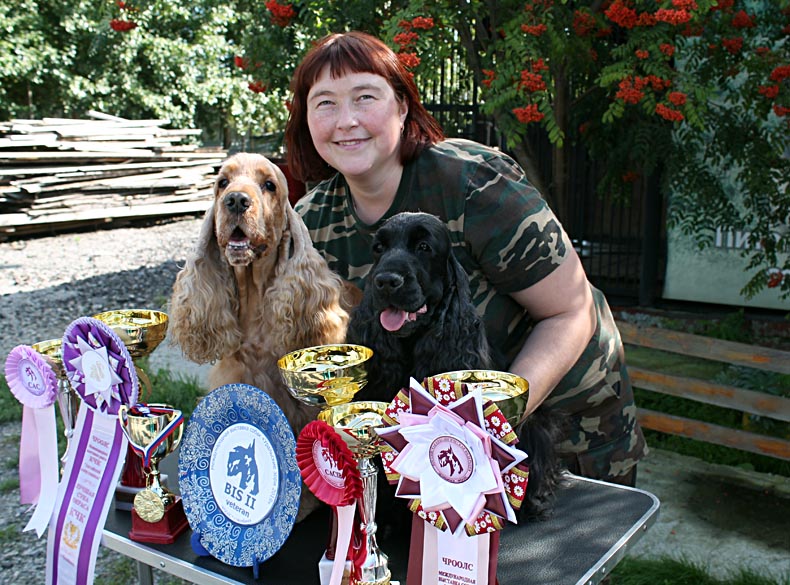Собаки СУМЗа привезли престижные награды интернациональной выставки