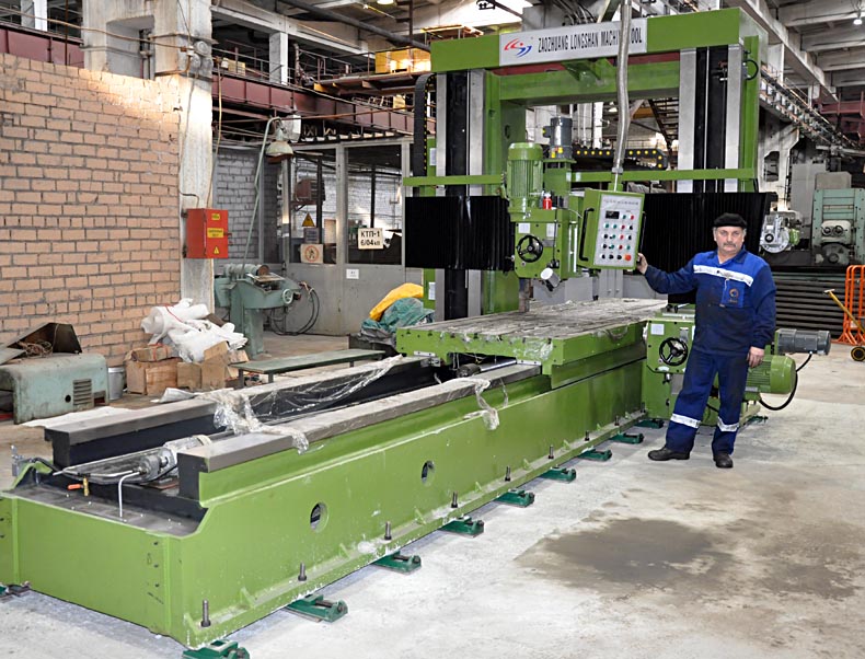 В ремонтно-механический цех СУМЗа приобрели станок, стоимостью восемь миллионов рублей